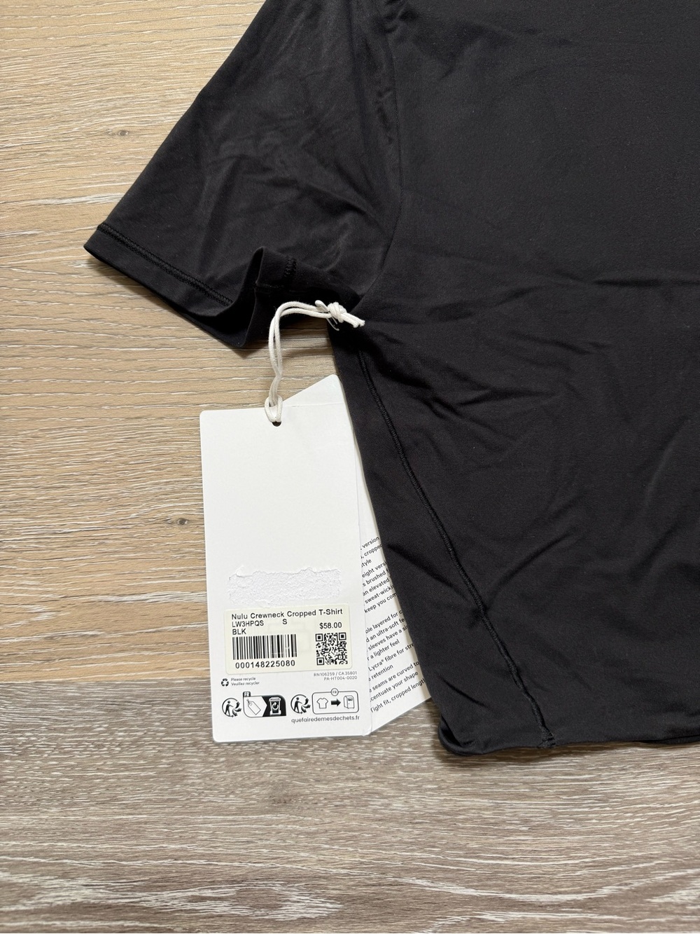 Lululemon Wundermost Crewneck T-shirt - Black - Picture 3 of 3